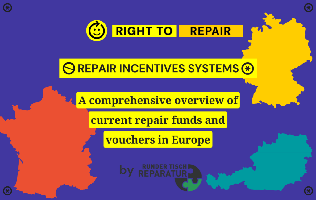 A comprehensive overview of the current repair incentive systems ...